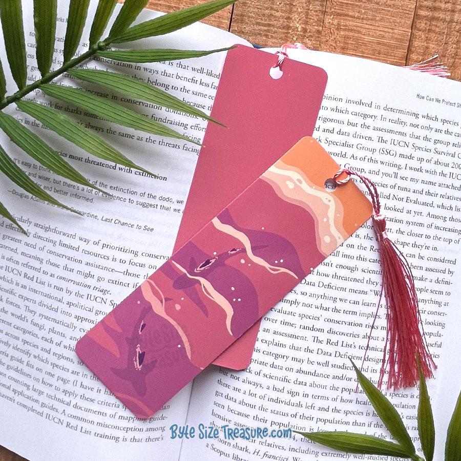 Shark Beach Bookmark