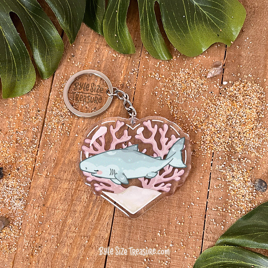 Sleeper Shark Acrylic Keychain