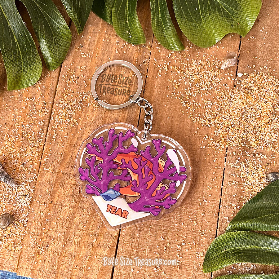 Stethacanthus Acrylic Keychain