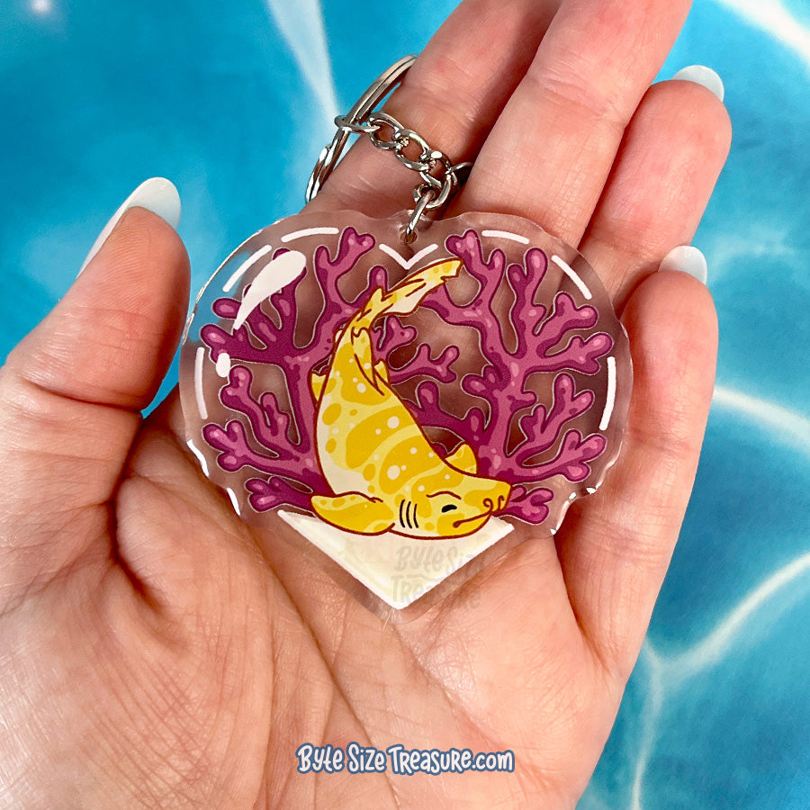 Swell Shark Acrylic Keychain