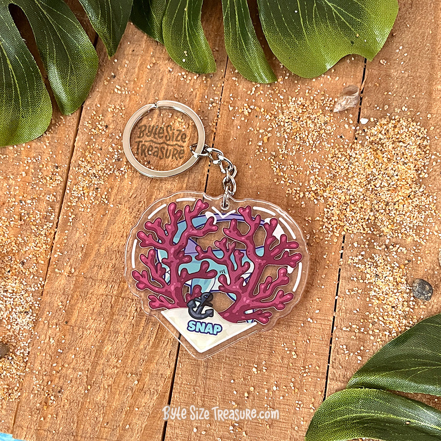 Thresher Shark Acrylic Keychain