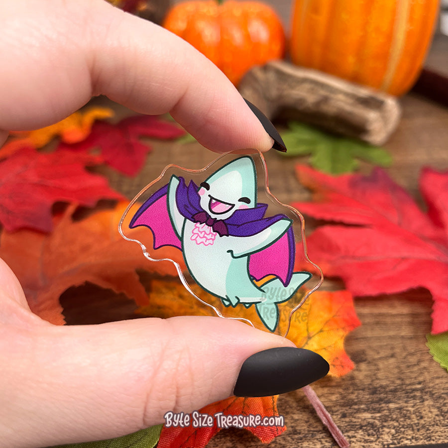 Vampire Costume Acrylic Pin