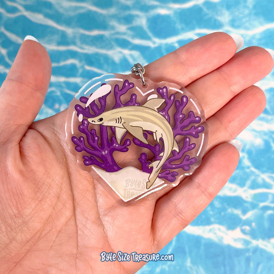 Weasel Shark Acrylic Keychain