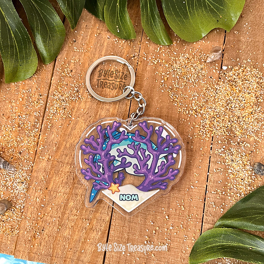 Whale Shark Acrylic Keychain