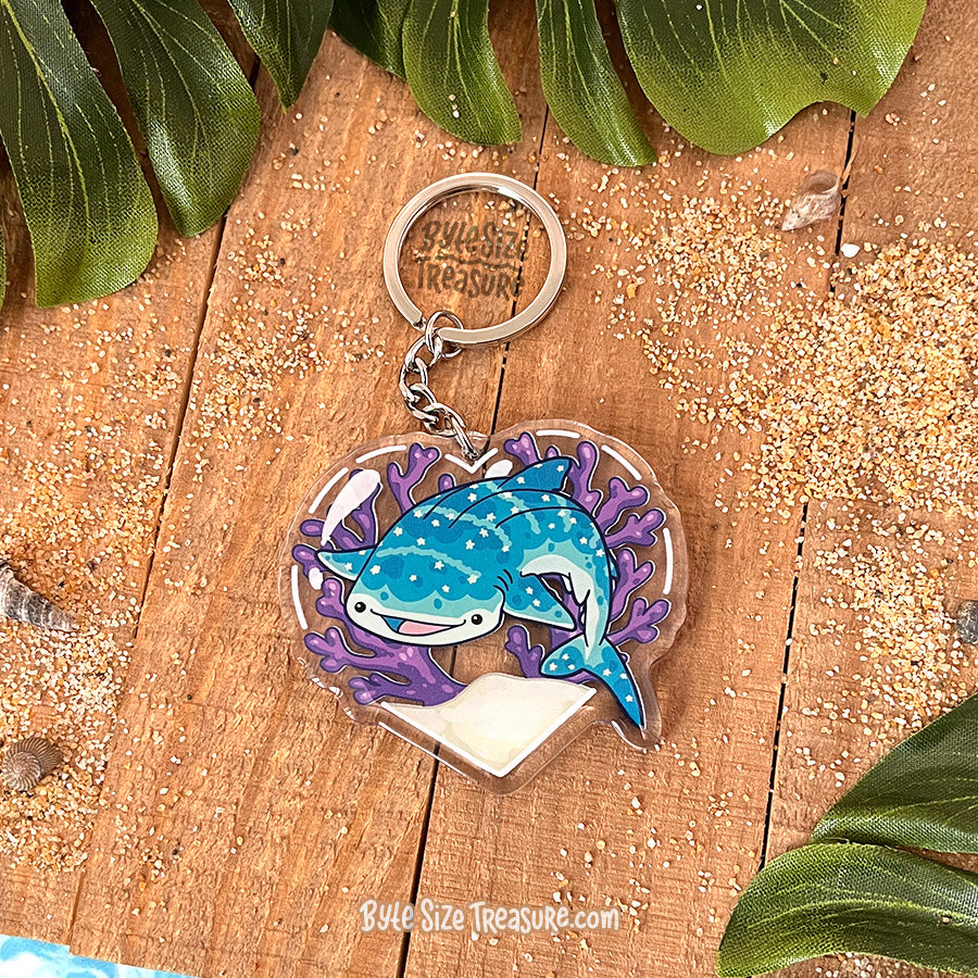 Whale Shark Acrylic Keychain