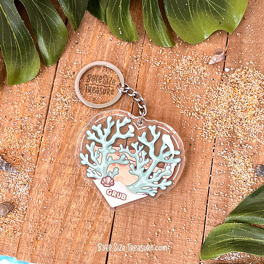 Wobbegong Shark Acrylic Keychain