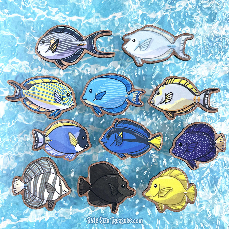 Tangs \\ Wooden Magnet