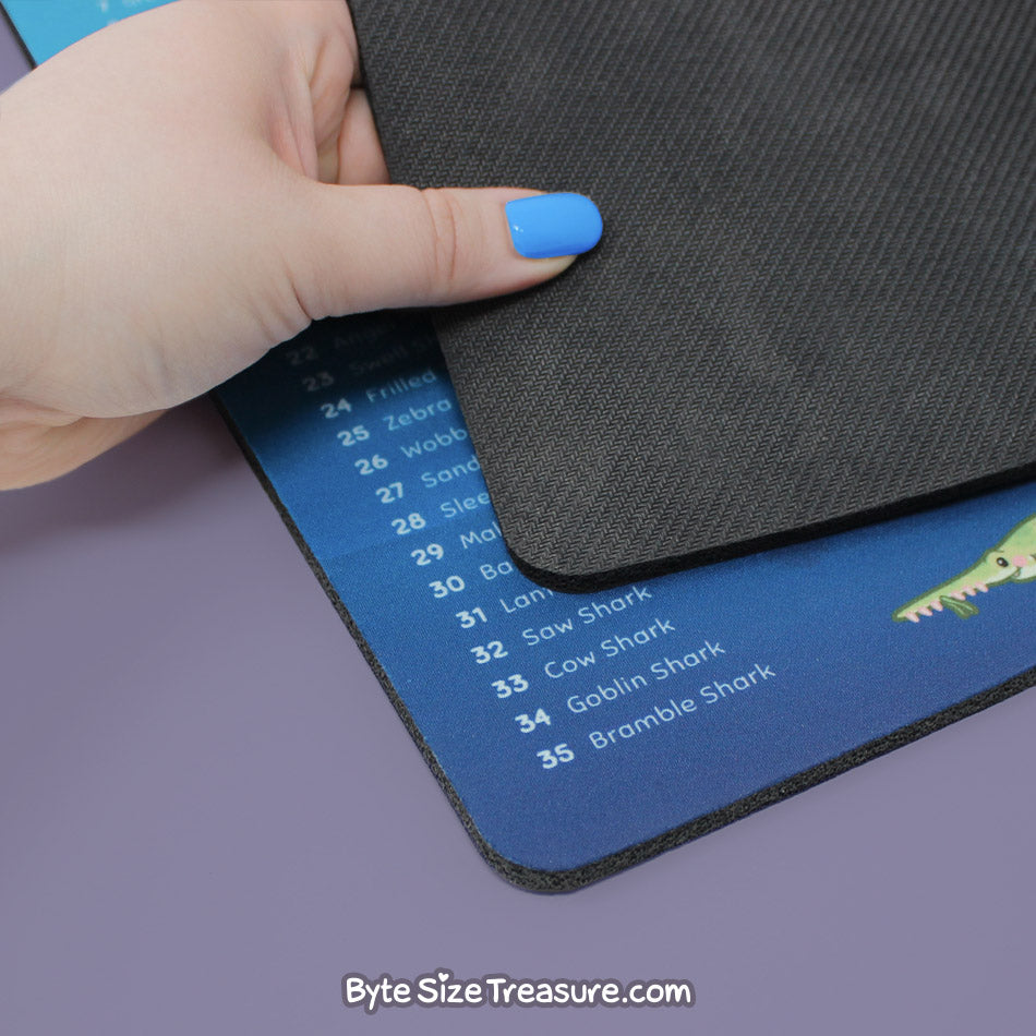Shark Friends \\ Desk Mat