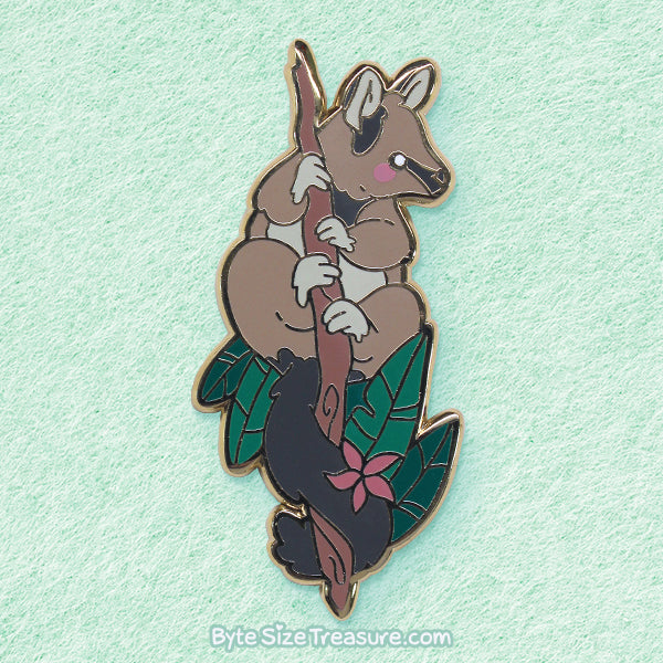 Brushtail Possum Enamel Pin