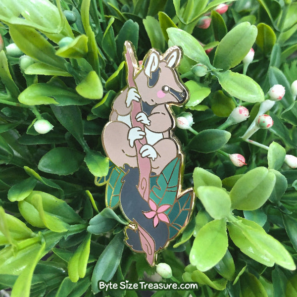 Brushtail Possum Enamel Pin