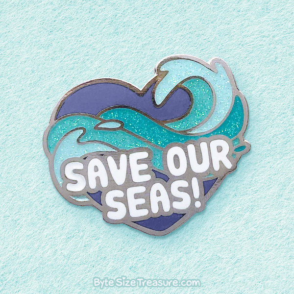 Save Our Seas Enamel Pin