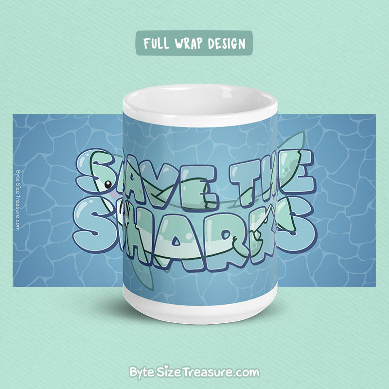 Save the Sharks \\ Coffee Mug