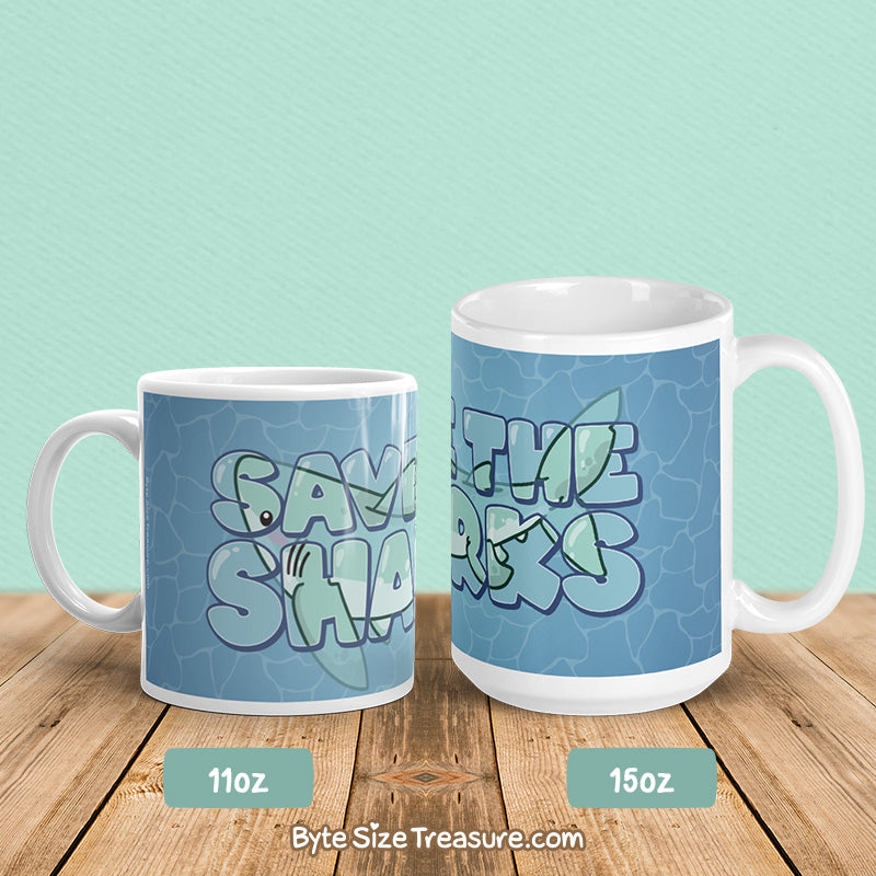 Save the Sharks \\ Coffee Mug