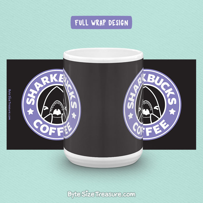 Sharkbucks Coffee \\ Coffee Mug