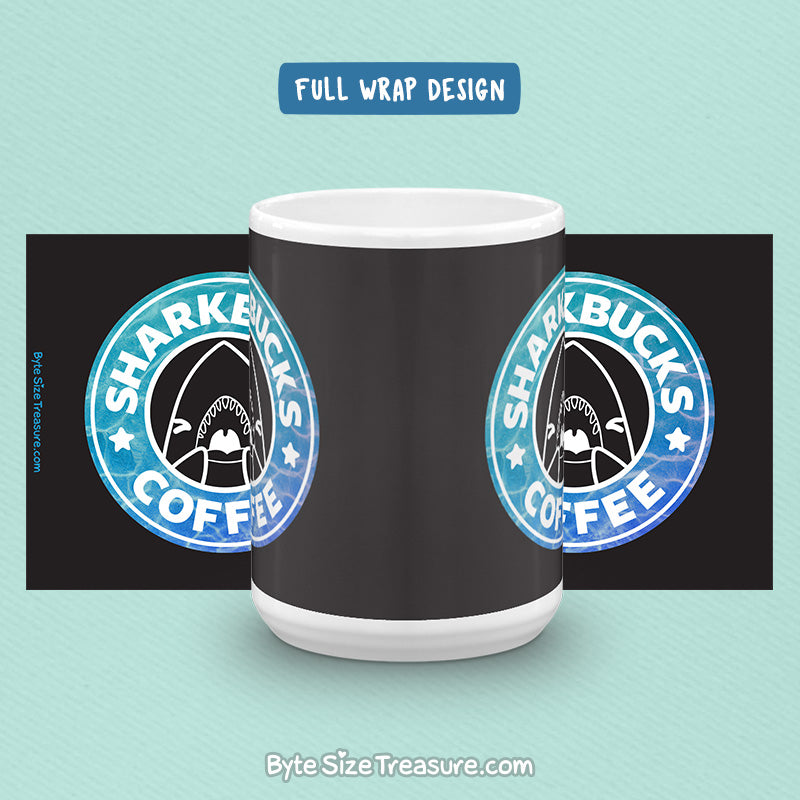 Sharkbucks Coffee \\ Coffee Mug