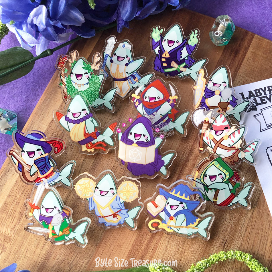 RPG Costume Acrylic Pins