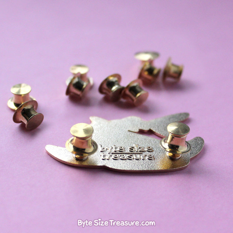 Locking Pin Backs