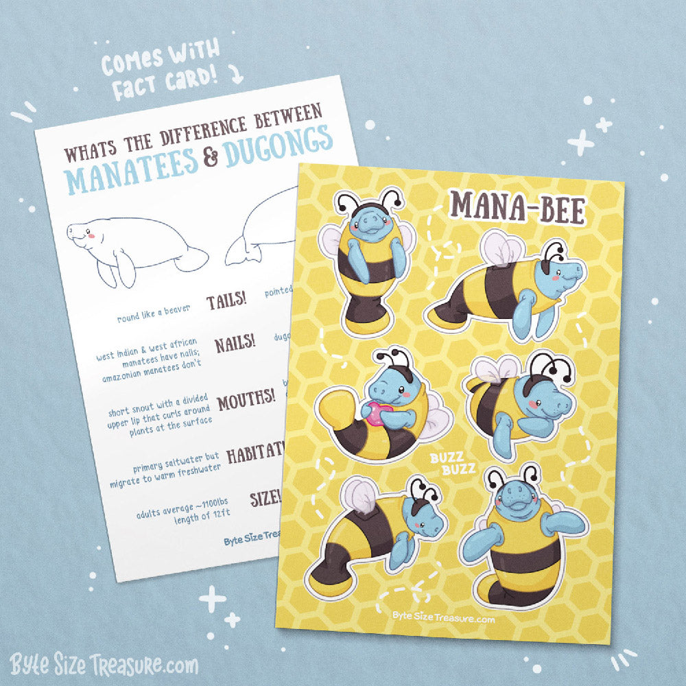 Manabee Sticker Sheet