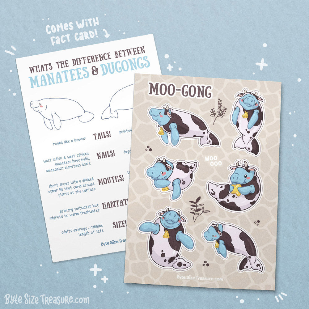Moogong Sticker Sheet