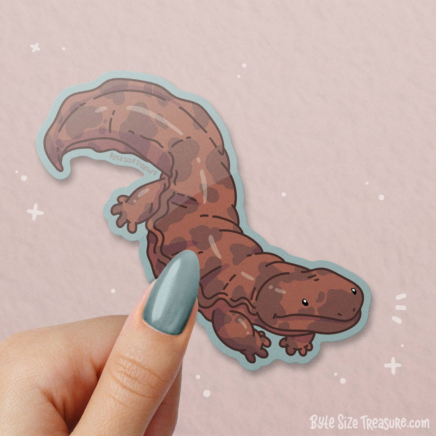 Giant Salamander \\ Vinyl Sticker