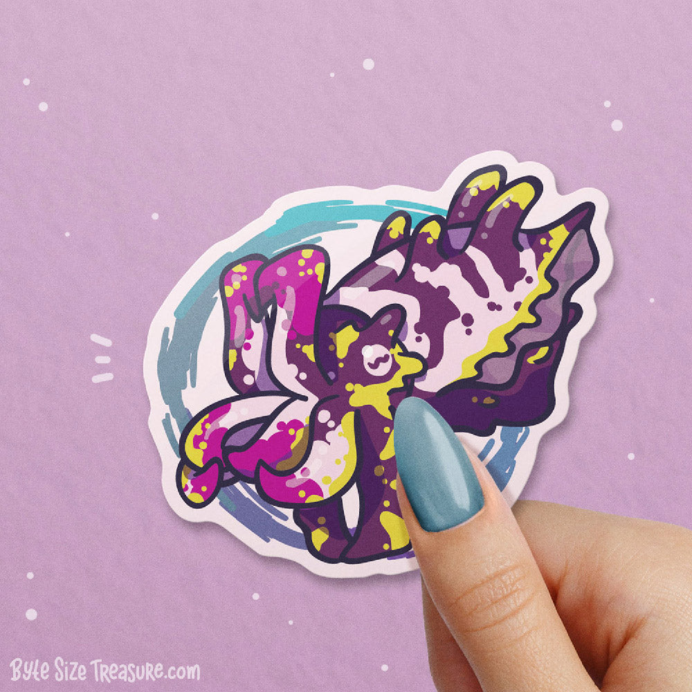 Flamboyant Cuttlefish \\ Vinyl Sticker