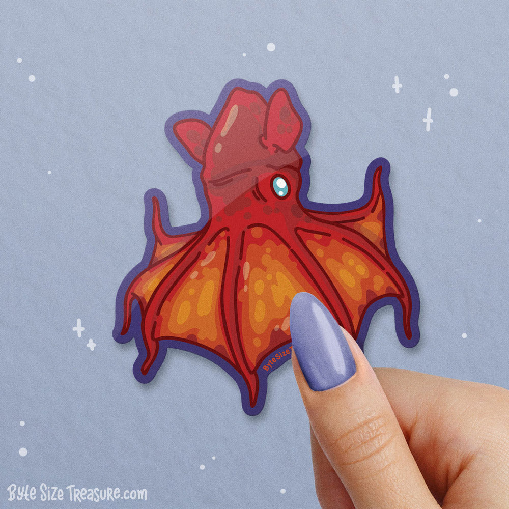 Vampire Squid \\ Vinyl Sticker
