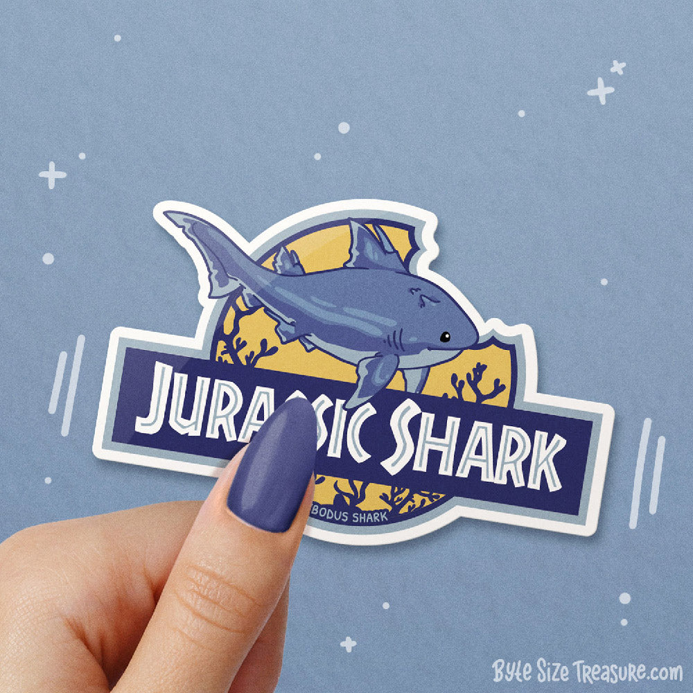 Jurassic Shark \\ Vinyl Sticker