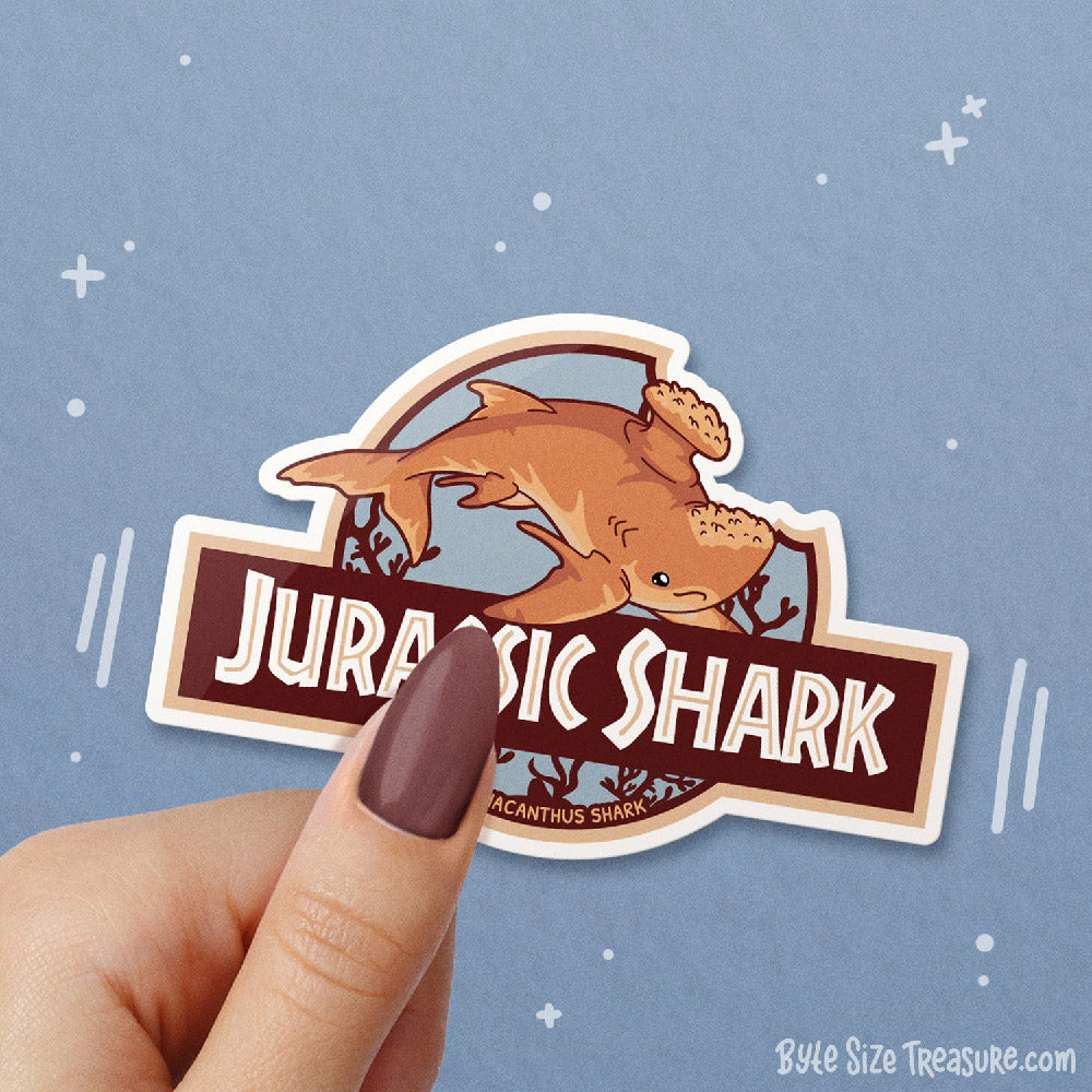 Jurassic Shark \\ Vinyl Sticker