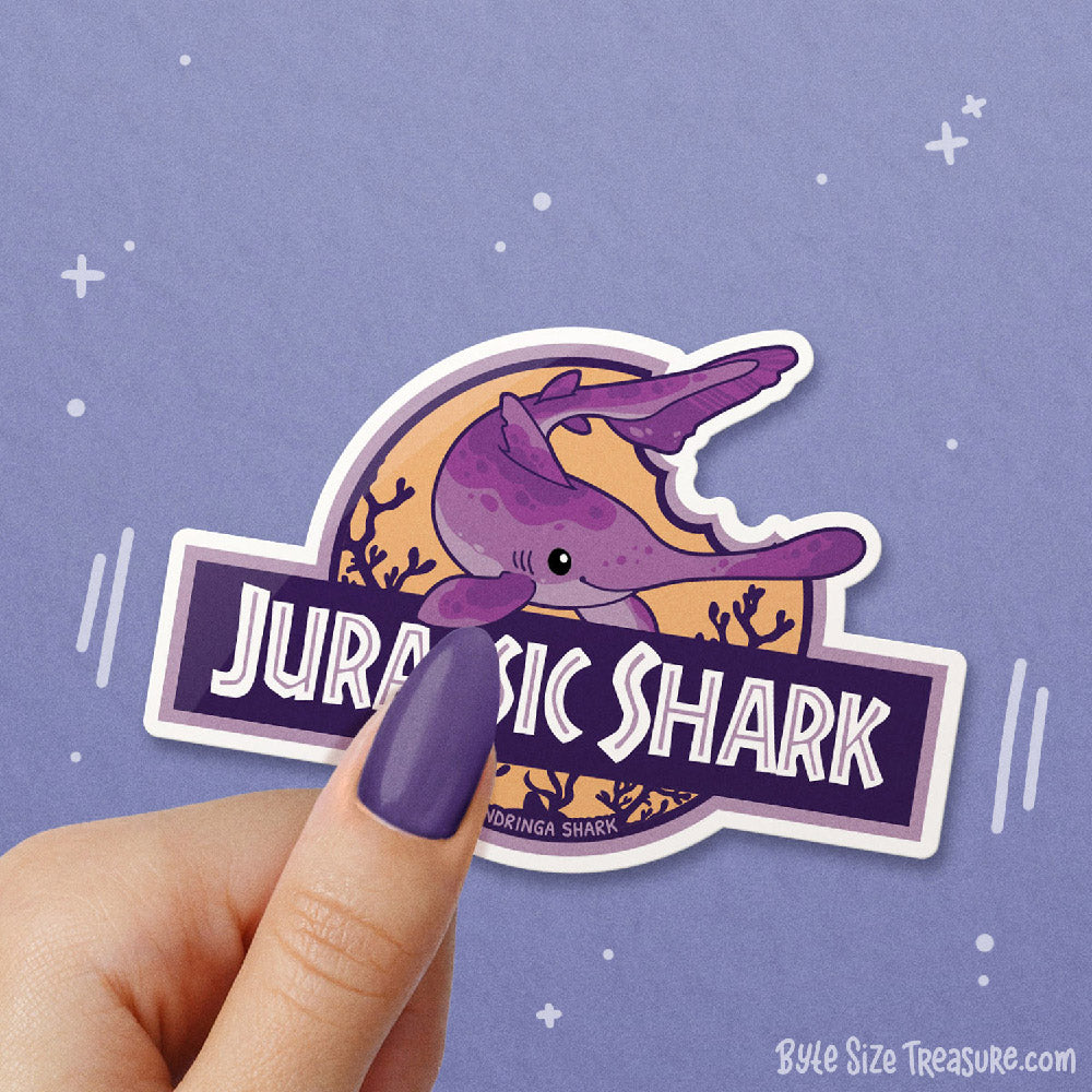 Jurassic Shark \\ Vinyl Sticker