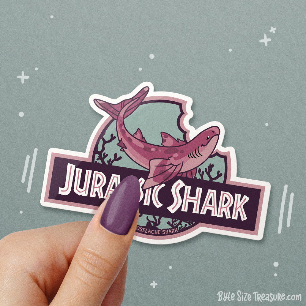 Jurassic Shark \\ Vinyl Sticker