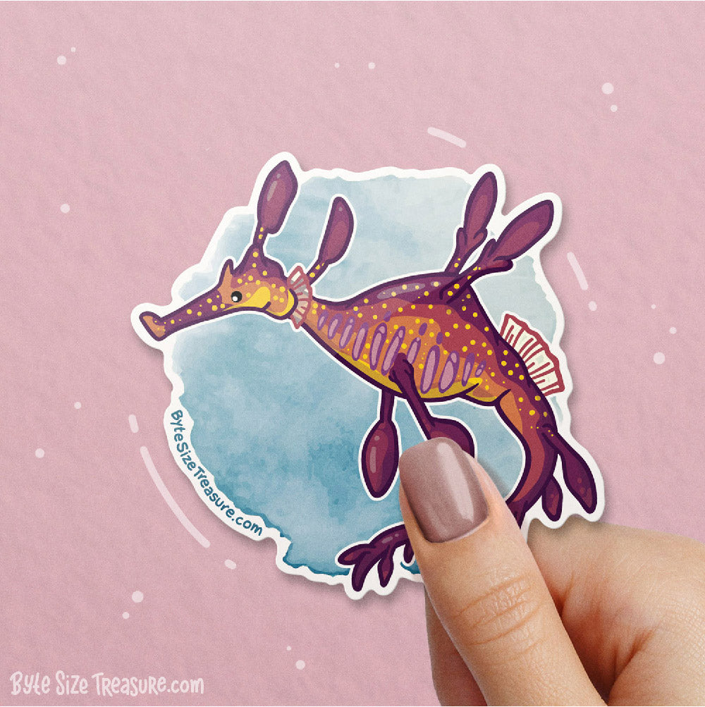 Weedy Sea Dragon \\ Vinyl Sticker
