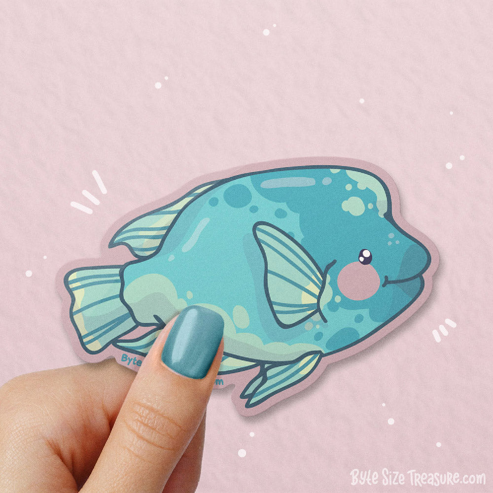 Humphead Wrasse \\ Vinyl Sticker