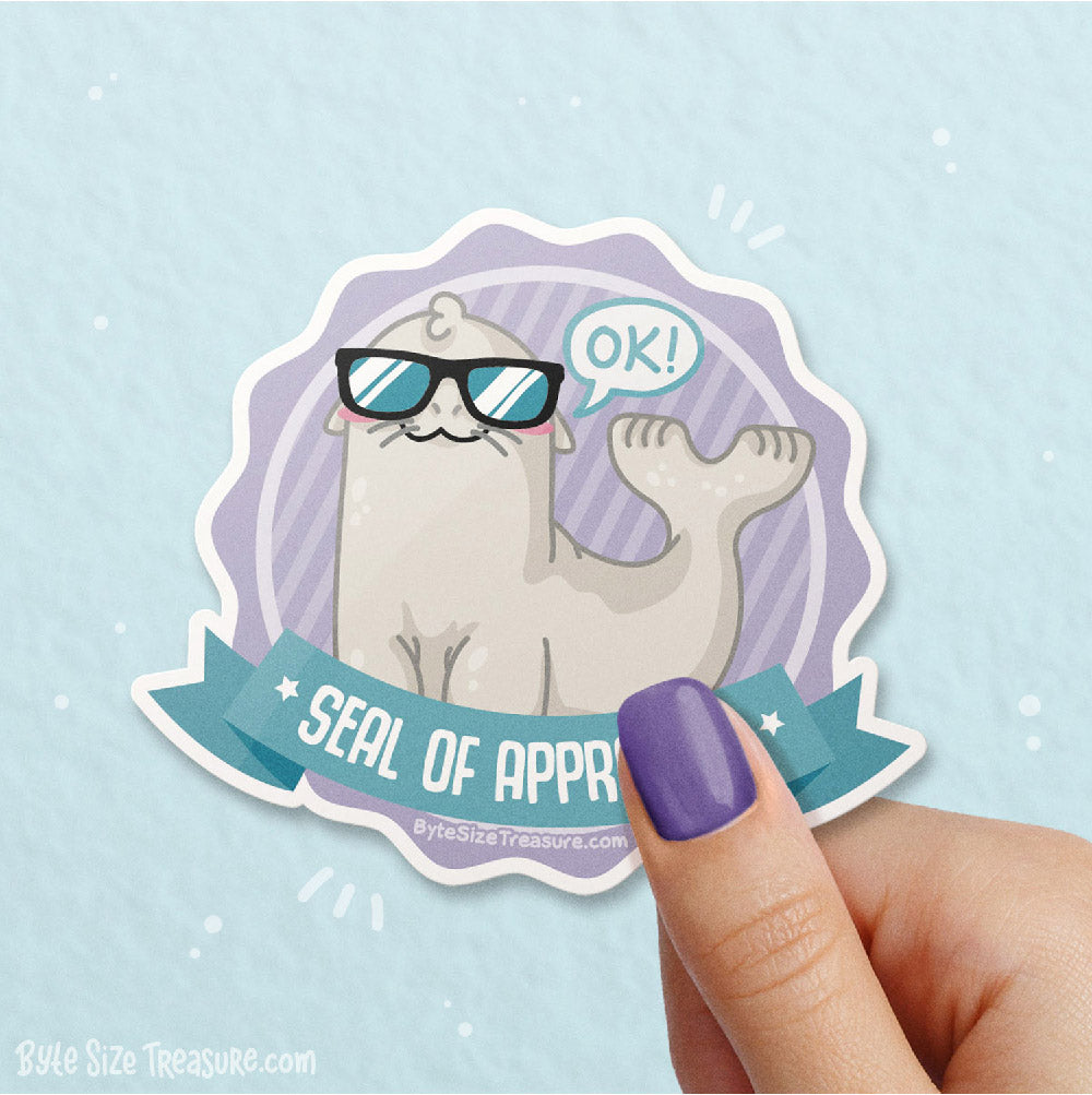 Seal of Approval \\ Vinyl Sticker