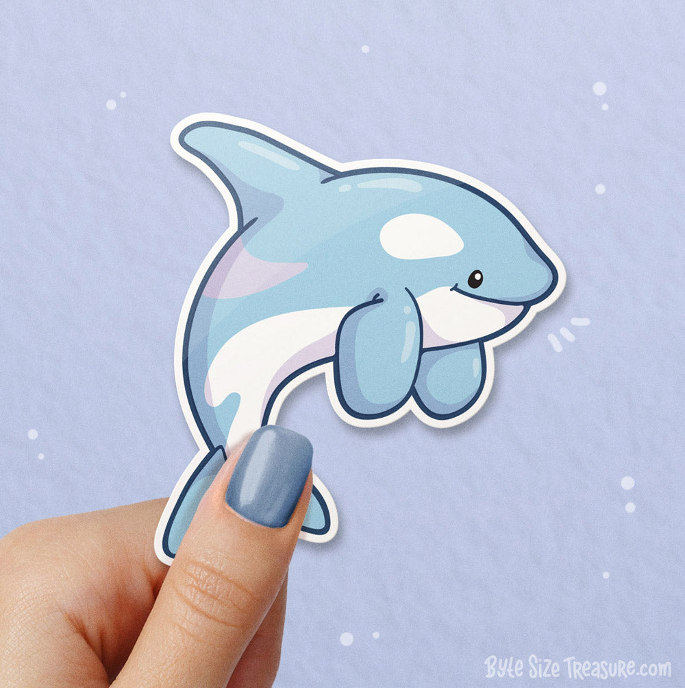 Orcas \\ Vinyl Sticker