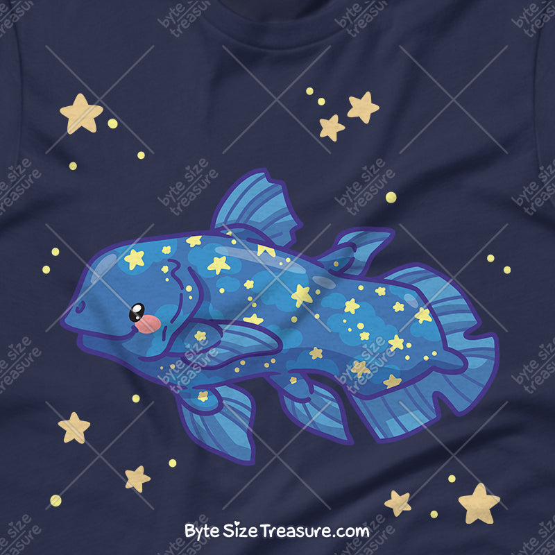 Starry Coelacanth \\ Short-Sleeve Adult Unisex T-Shirt