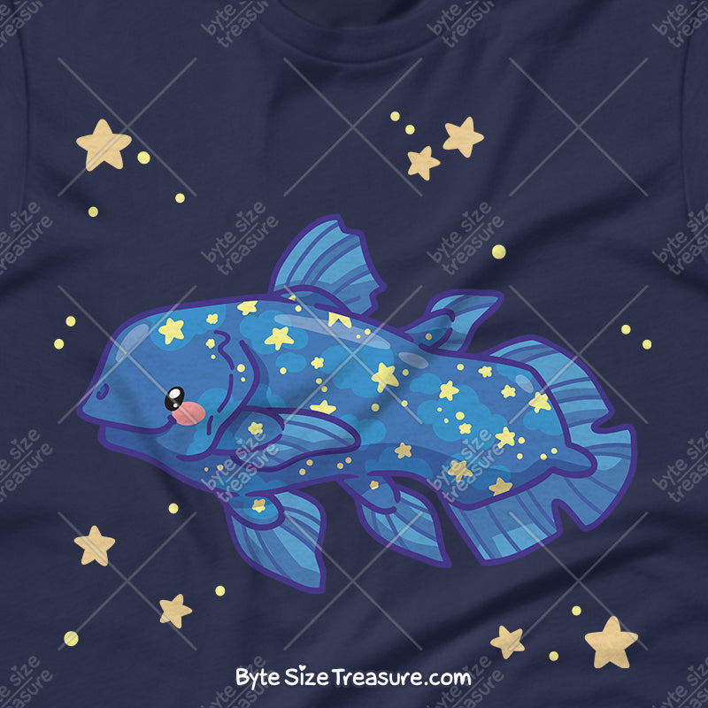 Starry Coelacanth \\ Short-Sleeve Adult Unisex T-Shirt