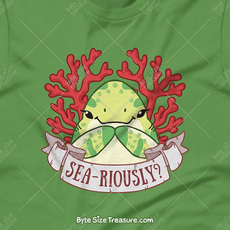 Sea-Riously?! \\ Short-Sleeve Adult Unisex T-Shirt