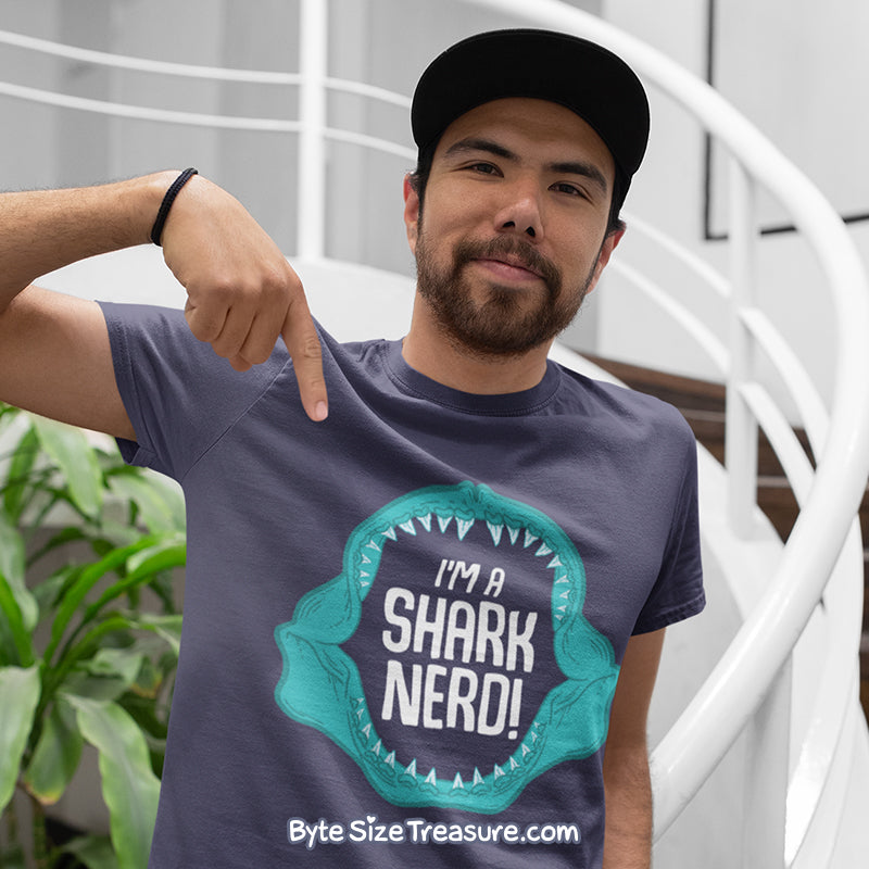 Shark Nerd \\ Short-Sleeve Adult Unisex T-Shirt