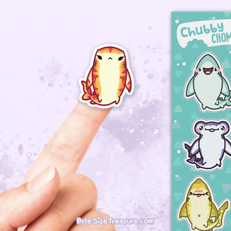 Chubby Chompies Sticker Sheet