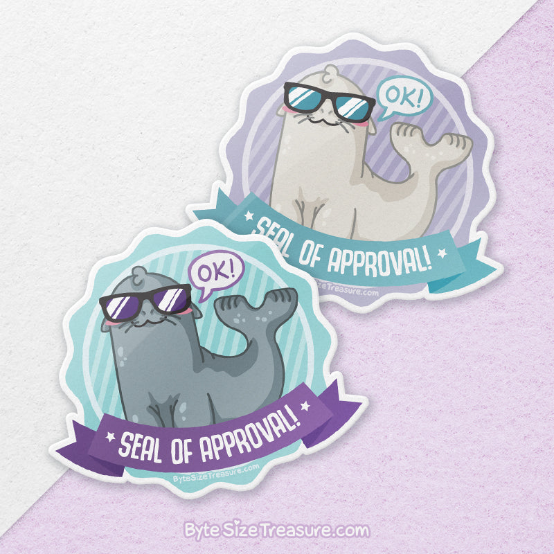 Seal of Approval \\ Vinyl Sticker