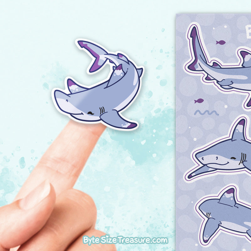 Blacktip Reef Shark Sticker Sheet