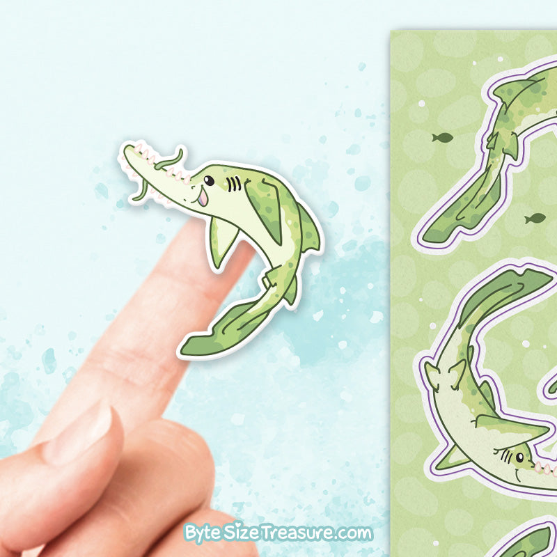 Saw Shark Sticker Sheet