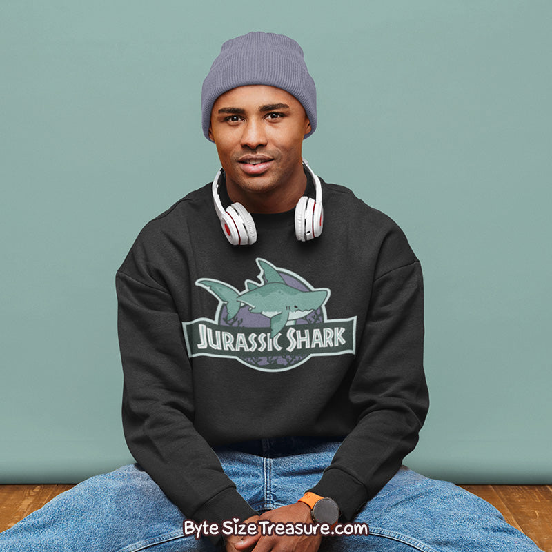 Jurassic Shark \\ Unisex Adult Sweatshirt