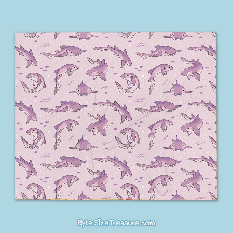 Nurse Shark \\ Throw Blanket