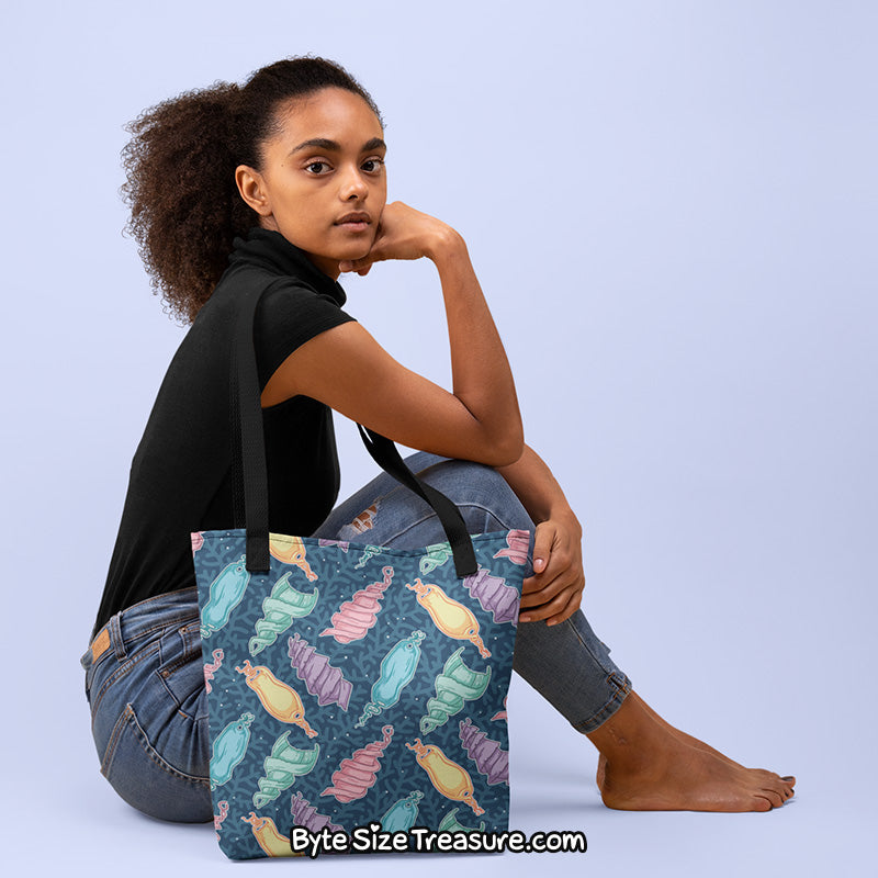 Shark Eggs, Mermaid Purse \\ Tote Bag