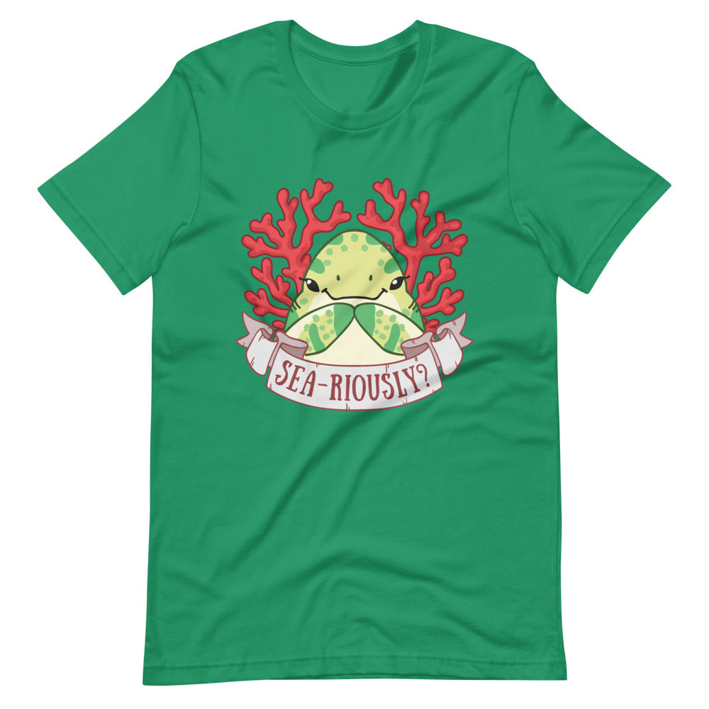 Sea-Riously?! \\ Short-Sleeve Adult Unisex T-Shirt
