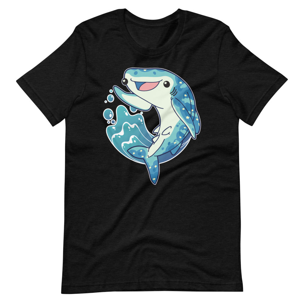 Cute Happy Whale Shark \\ Short-Sleeve Unisex T-Shirt