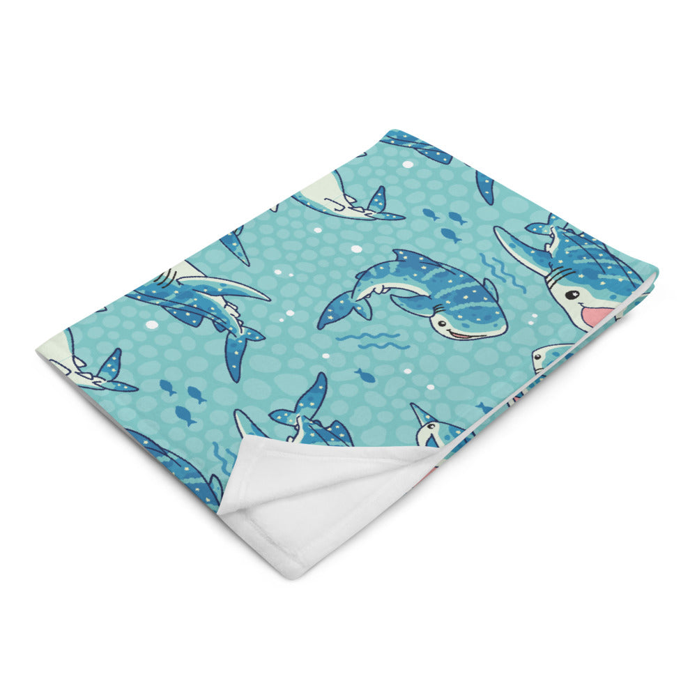 Whale Shark \\ Throw Blanket