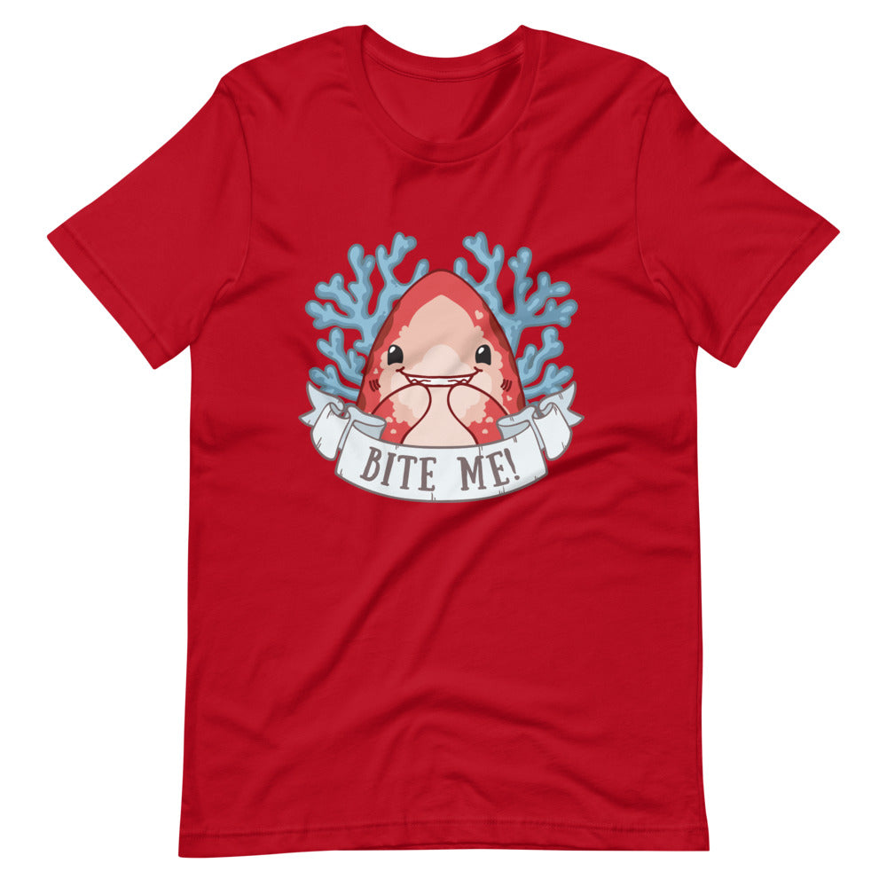 Bite Me \\ Short-Sleeve Unisex T-Shirt