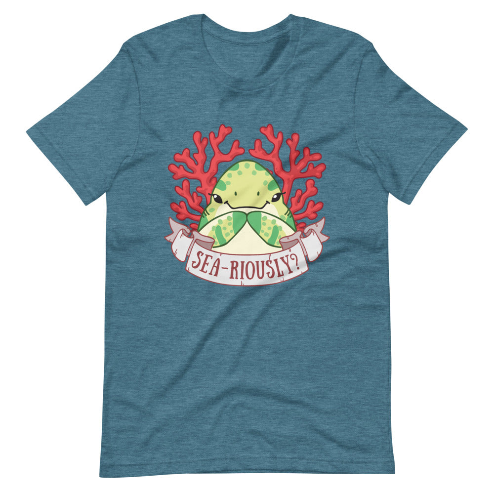 Sea-Riously?! \\ Short-Sleeve Adult Unisex T-Shirt